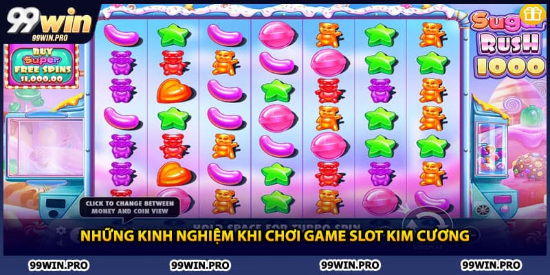 Những kinh nghiệm khi chơi game slot kim cương